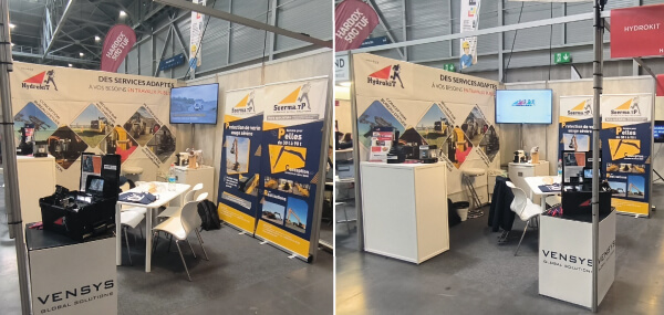 L'équipe Hydrokit et Soerma TP au congrès SIM